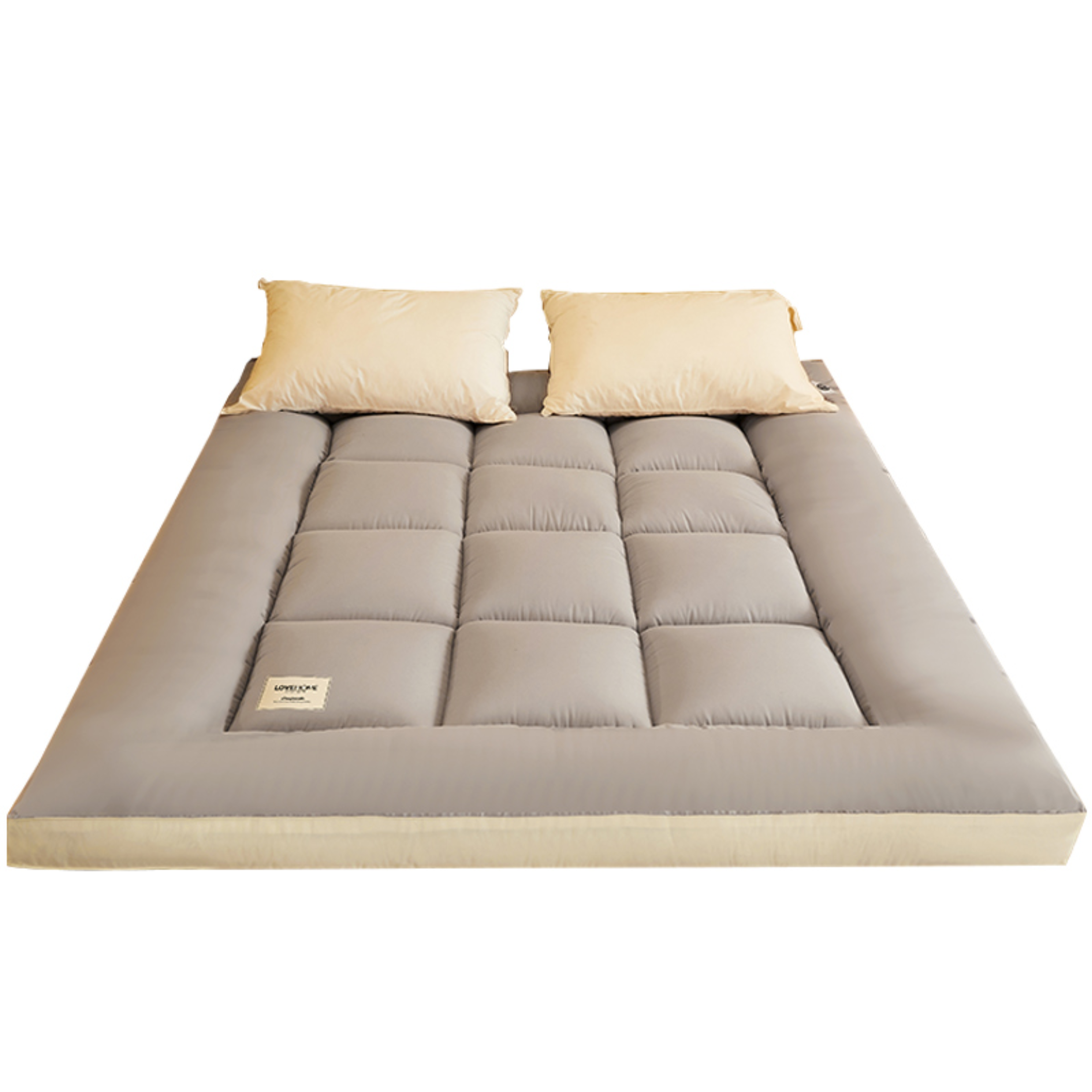 Futon japonais pliable en fibre de soja –  Matelas futon confortable pour chambre, dortoir ou salon