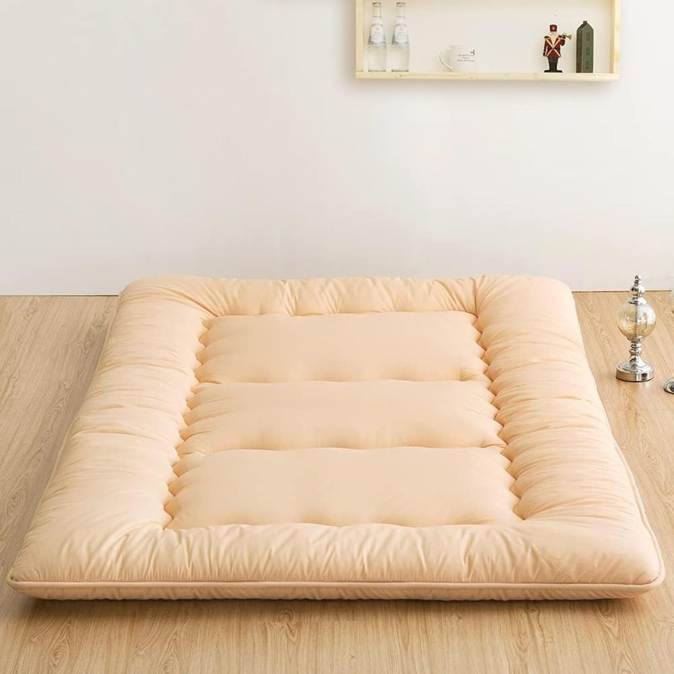 Futon japonais – Matelas futon de sol épais, pliable et respirant – futon confortable et facile à ranger