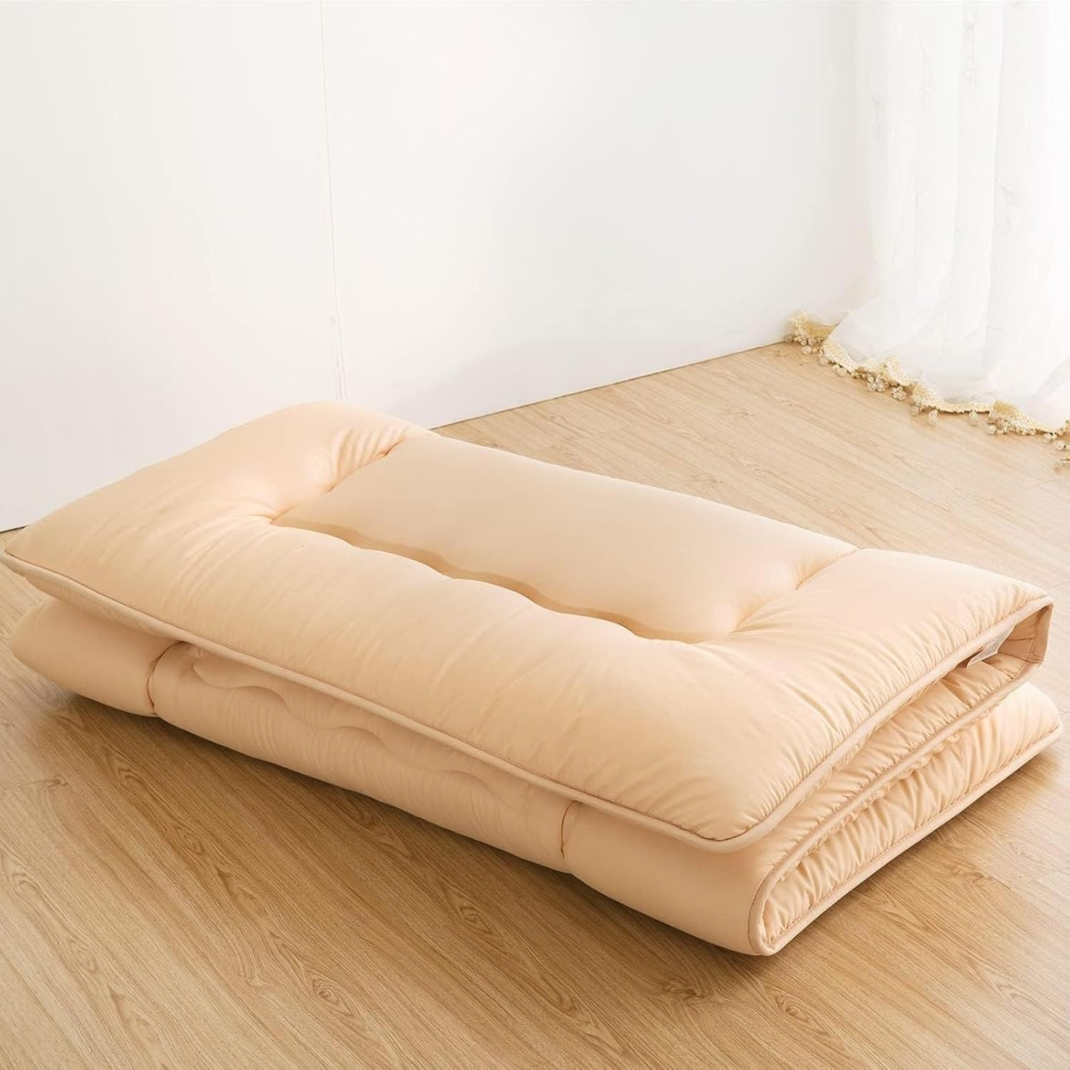Futon japonais – Matelas futon de sol épais, pliable et respirant – futon confortable et facile à ranger