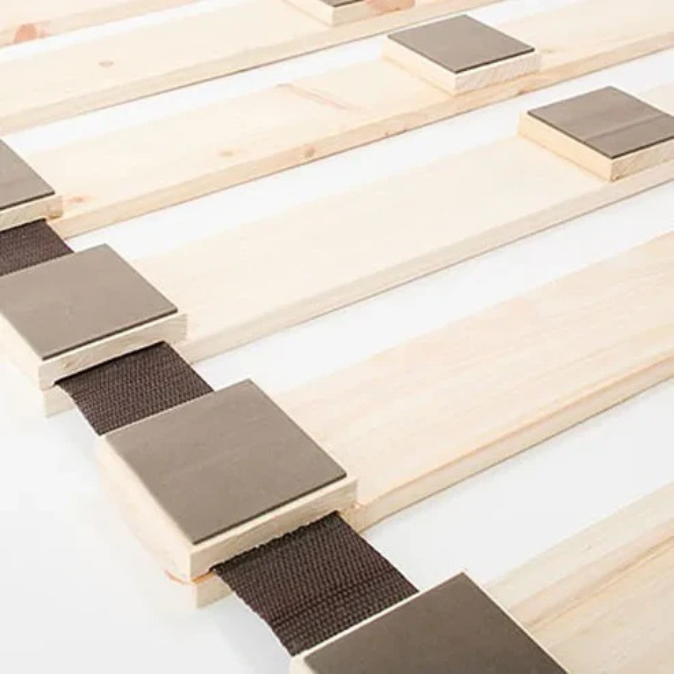 Sommiers à lattes pliable en bois – Support minimaliste pour futon ou matelas